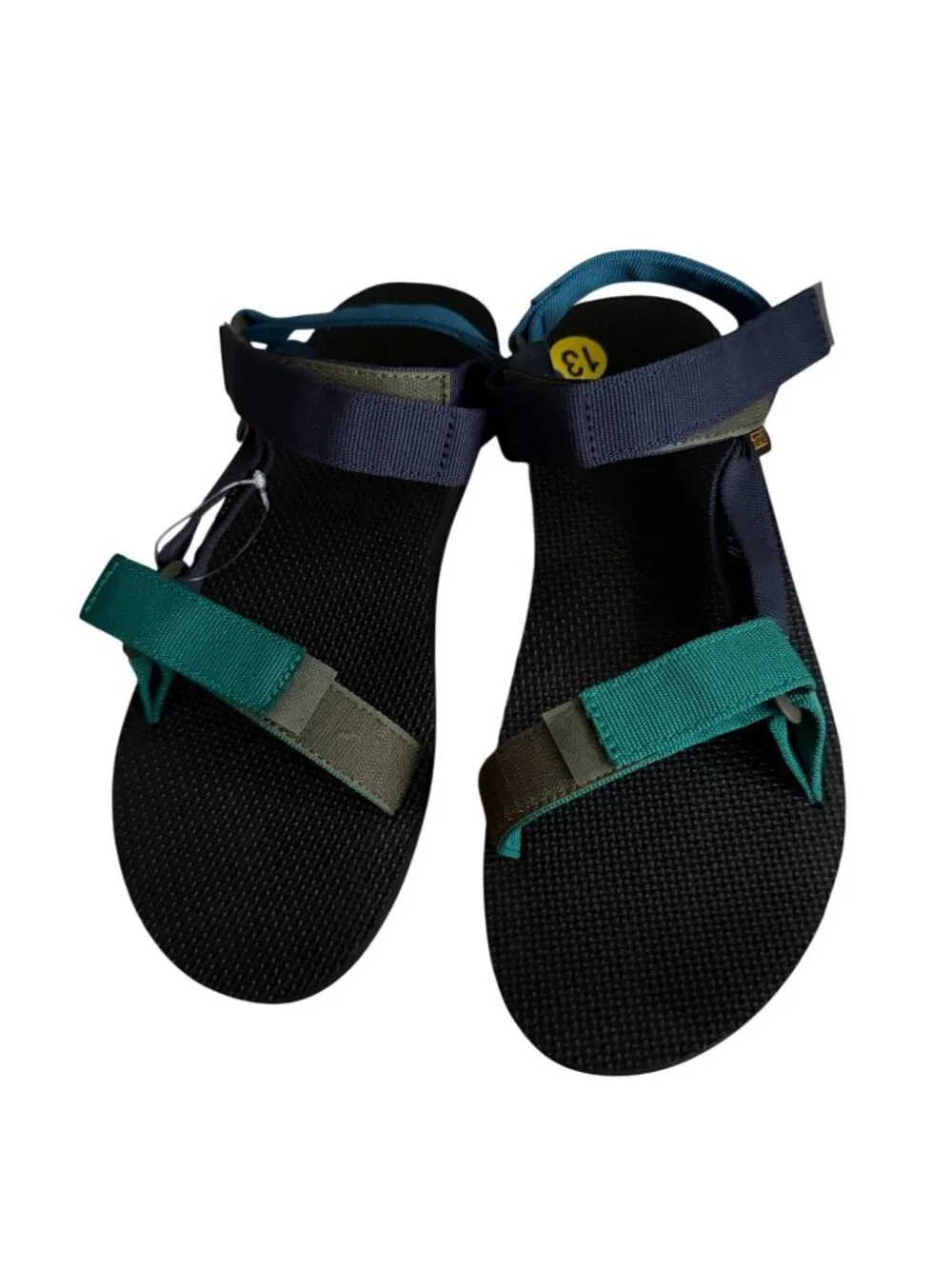 TEVA Men’s Multicolor Velcro Sandals Size 13 NEW NWOB